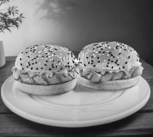 Fiery paneer cheese burger