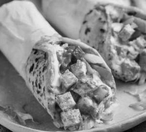 Veg Paneer Shawarma