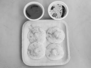 Button Idli Sambar