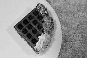 Triple Chocolate Waffle