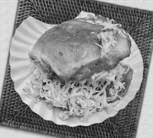 Butter cheese pav