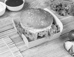Sunny Side Up Egg Burger