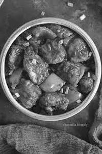 Chicken Manjurian gravy