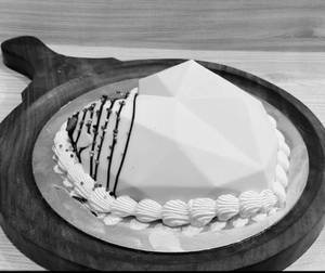 White Pinata Cake