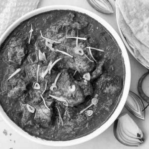 Lehsooni Palak Chicken