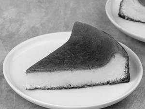 Basque Cheese Cake Slice