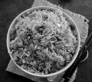 Egg Chilli Garlic Fried Rice