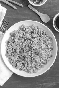 Mushroom fried rice