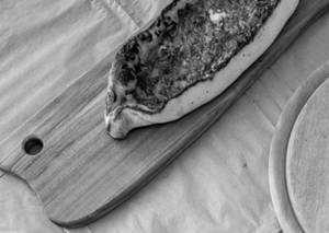 Spinach And Mushroom Pide