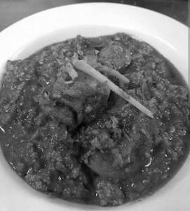 Rara Murgh (bl)..with Chicken Keema