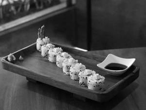 Cucumber Avocado Cream Cheese Uramaki