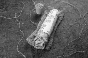 Tandoori paneer roll                                                                                                                                                           