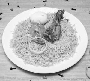 Chicken Biryani With Egg 