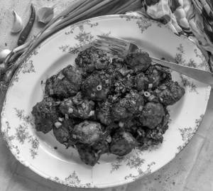 Chicken Manchurian Dry 