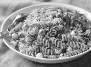 Fusilli With Sundried Tomato And Basil