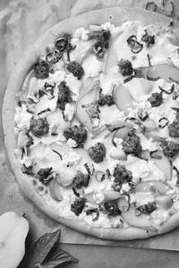 Chicken Saucsage Pizza