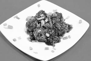 Mushroom Manchurian Dry