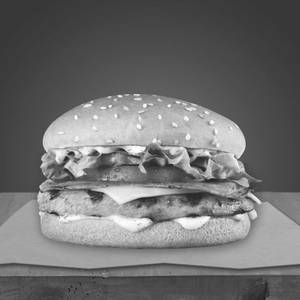 Grilled Chicken Burger Single Patty