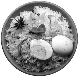 Egg Biryani (Zafrani)