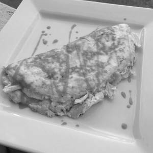 Chicken omelette