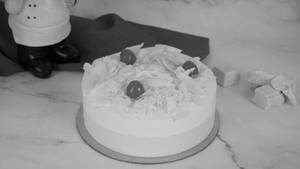 White Forest Cake{ 500grms.}