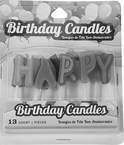 'happy Birthday' Letter Candle
