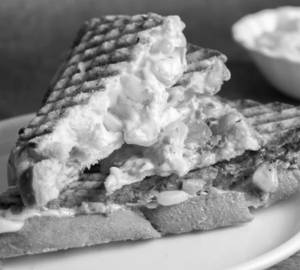 Corn And Cheese Sandwich