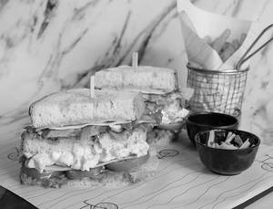 Ciclo's Bacon Club Sandwich