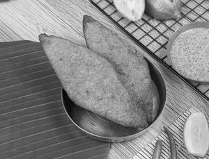Diamond Fish Fry With Kasundi (2 Pcs) (bhetki)