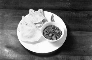 Mutton Tikia Fri With 5 Rumali Roti