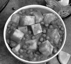 Matar Paneer  