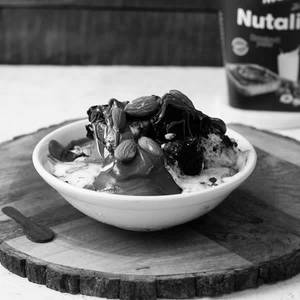 Nutella Brownie Icecream Sundae