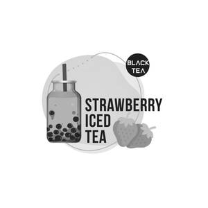 Strawbarry iced Tea