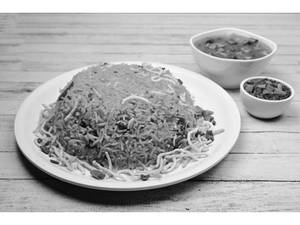 Triple Schezwan Fried Rice