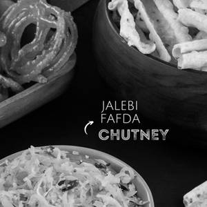 Jalebi Fafda Chutney