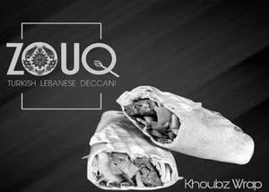 Jumbo Kubbus Koobideh Kabab Chicken Wrap