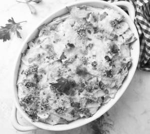White Sauce Baked Pasta    