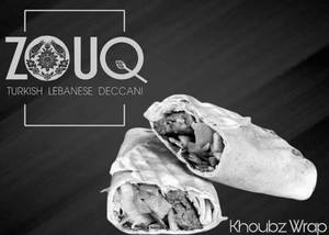 Jumbo Kubbus Chelo Kabab Mutton Wrap