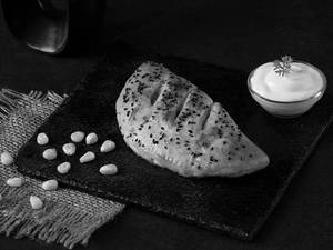 Spinach Corn Calzone