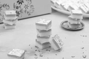 Pink Coconut Burfi