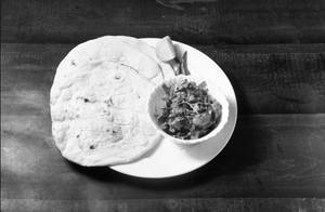 Aloo Masala With 4pc Tandoori Roti