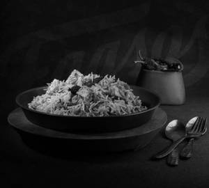 Paneer biryani with raitha