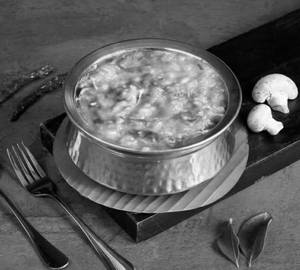 Mushroom Dal khichdi