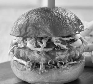Cheesy Chicken Burger