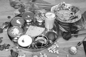Doodh Misthan Bhandar Special Thali