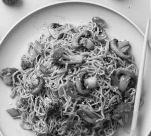 Mushroom Noodles