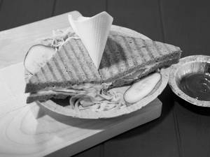 Veggie Grilled Brown Sandwich
