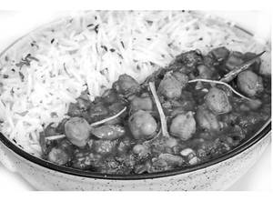 Chole Chawal Fry