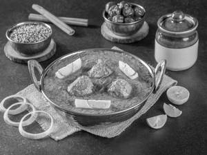 Mutton Afghani [Boneless] (Gravy)