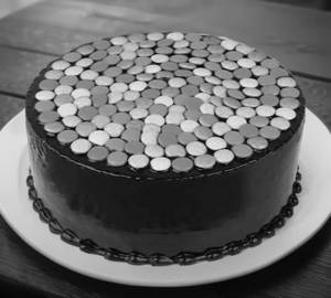 Eggless Rainbow Gems Cake